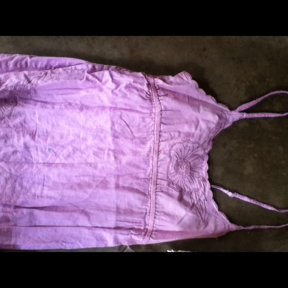 Gorgeous purple boho dress