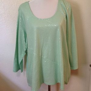 Beaded Calvin Klein blouse