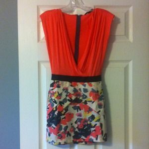 Never worn Akira dress! Fabulous color and style!