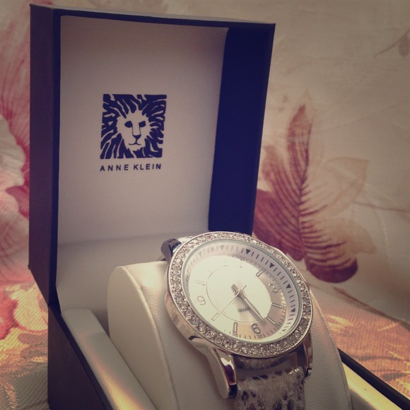 Silver Anne Klein Watch.