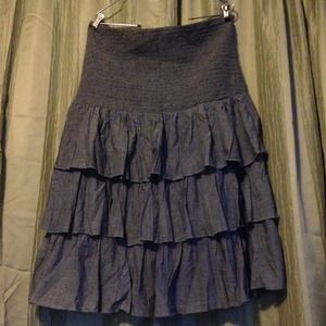 NWOT Old Navy chambray strapless dress