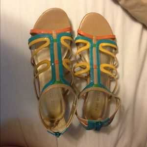 🚫SOLD🚫 Nine West colorful sandals