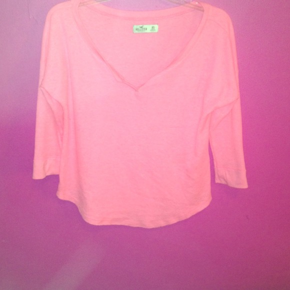 hollister quarter sleeve