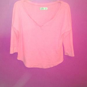 hollister quarter sleeve