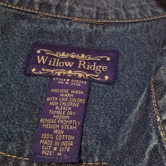 Patchwork Denim Top - Picture 3 of 4