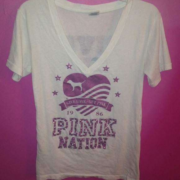 victoria secret pink shirt