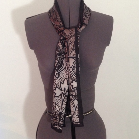 Nicole Miller silk scarf