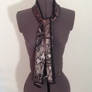 Nicole Miller silk scarf