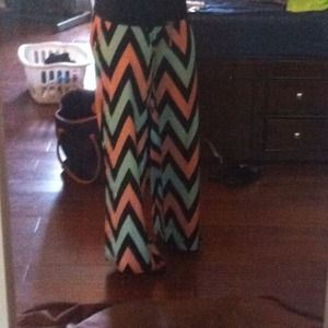 Adorable chevron pants. Worn ONCE