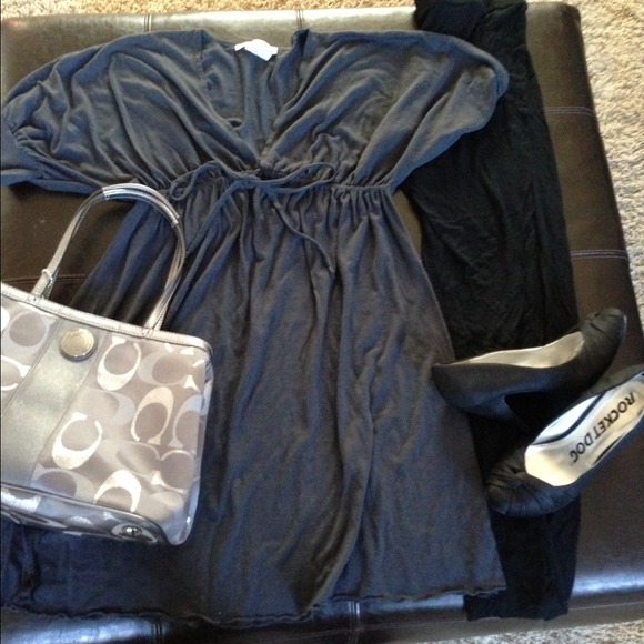 Gray dress