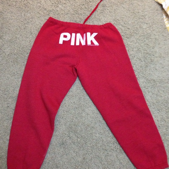 🚫SOLD IN BUNDLE🚫VS PINK sweatpants - Picture 2 of 4