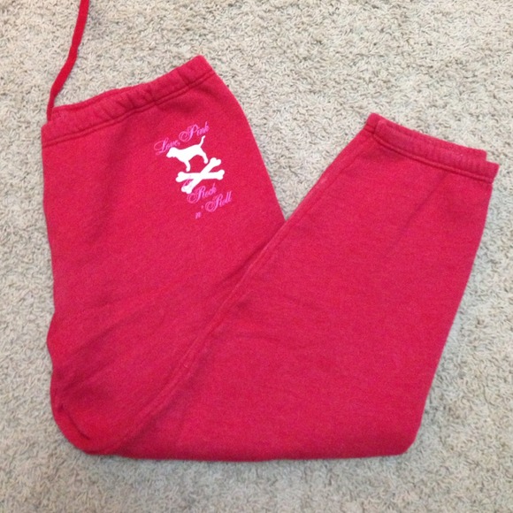🚫SOLD IN BUNDLE🚫VS PINK sweatpants - Picture 3 of 4