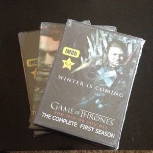 Brand new seasons 1-3 Game of Thrones