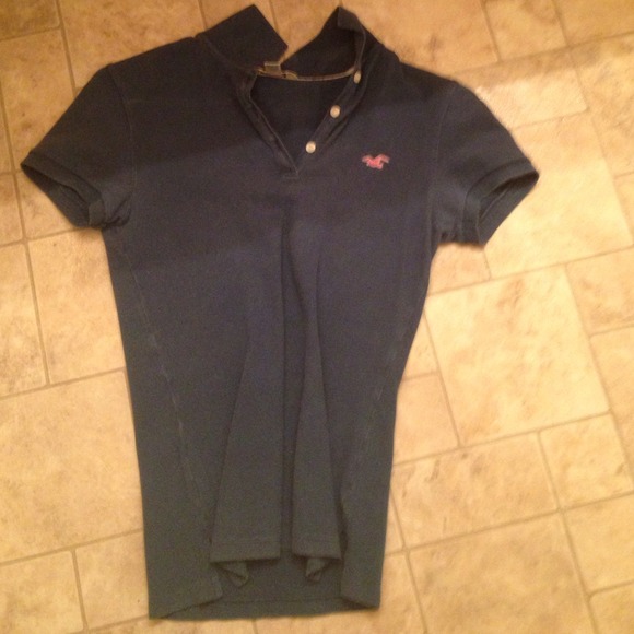 Blue hollister polo - Picture 1 of 1