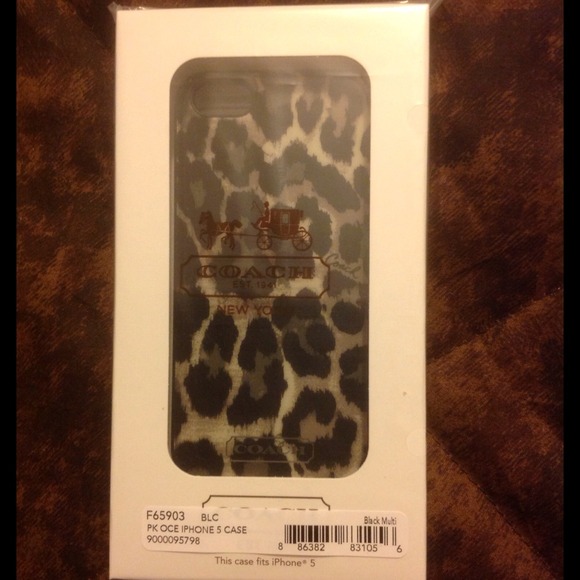 Coach Park Ocelot iPhone FREE W/$30.purchase - Picture 3 of 4