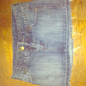 Hurley Jean mini skirt