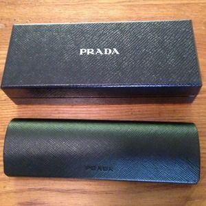 Reduced! Authentic Prada Eyewear Case.
