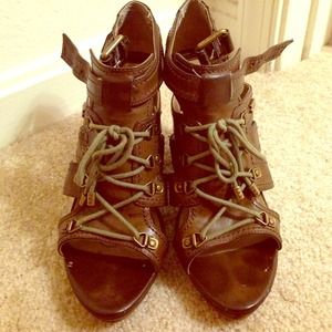 🚫BUNDLED🚫 Calvin Klein Lace Up Sandals