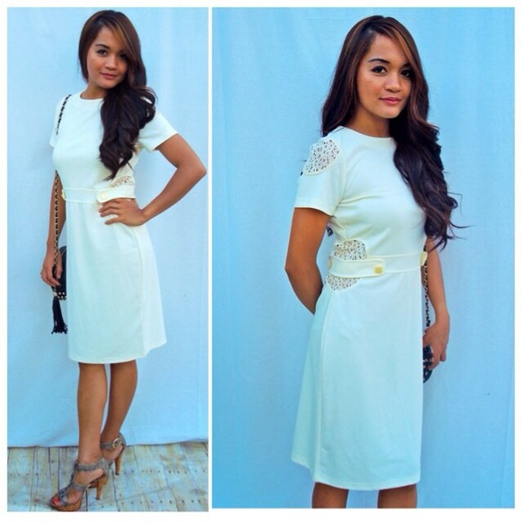⬇️CREAM Amelia dress⬇️