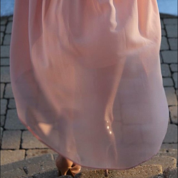 Light Pink High-Low Dress 💕🌸 - Picture 4 of 4