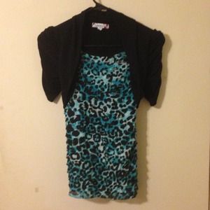 Super cute dressy ruffle top