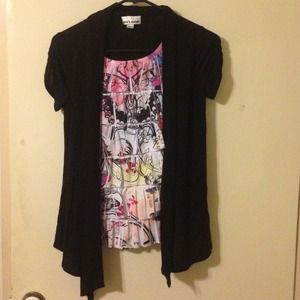 One piece colorful top