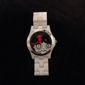 White Marc Jacobs watch