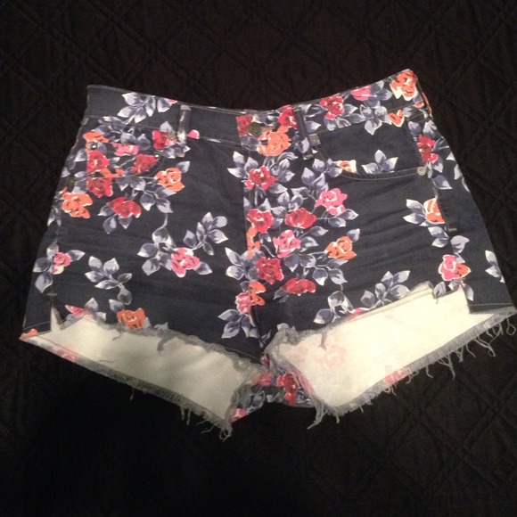 Floral Citizens of Humanity shorts