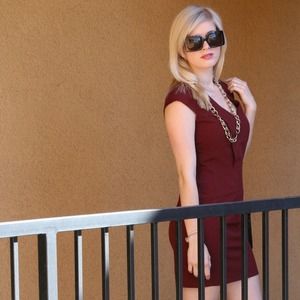 Dresses - Cranberry Holiday Dress Dresses - Cranberry Holiday Dress