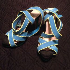 Funky Jessica Simpson heels