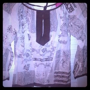 Pretty dang cute patterned top!!