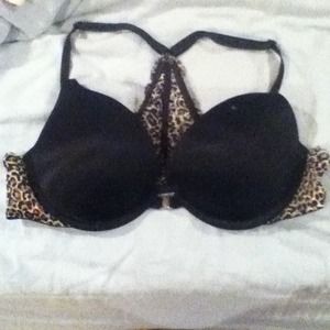 ❌Traded❌ Black racer back Push Up Bra