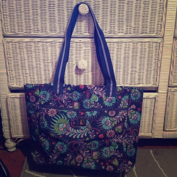 BIG colorful tote bag