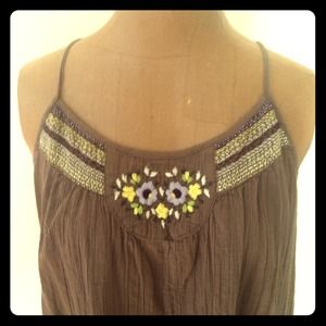 Embroidered Tank