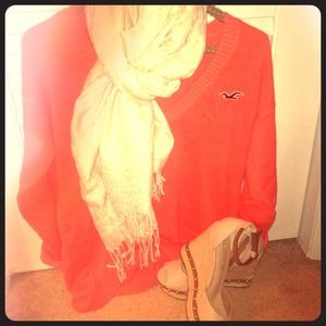 Bright Orange NWT Oversized Sweater!