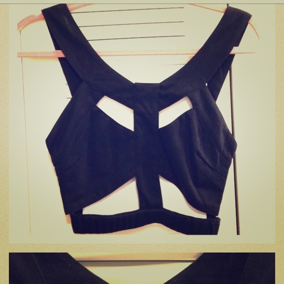 Black Cropped Cut-out ❌NOT AVAILABLE❌