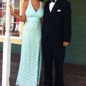 Mint Green Prom Dress