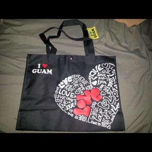 i ❤️ Guam Beach Bag