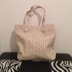 Steve Madden leather tote bag