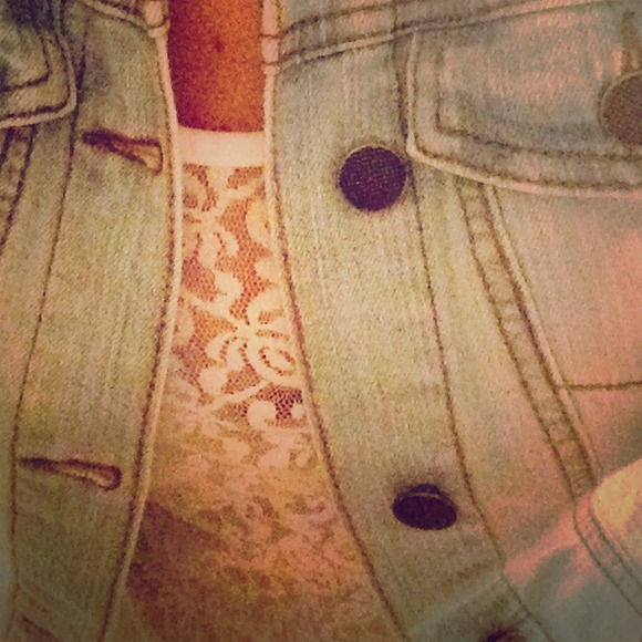 Lace tank
