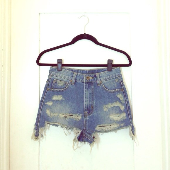 UNIF Reaper Cut-Off shorts