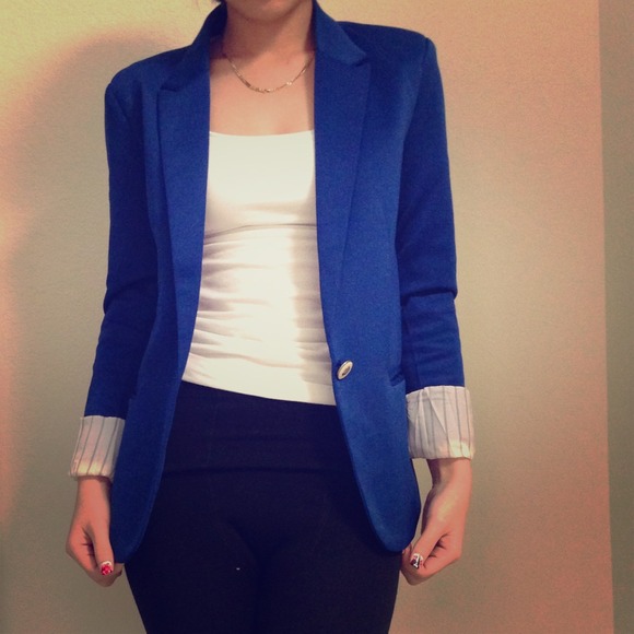Long sleeve- blue Blazer
