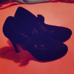 Wild Girl BlackPlatfrom Pumps 😍