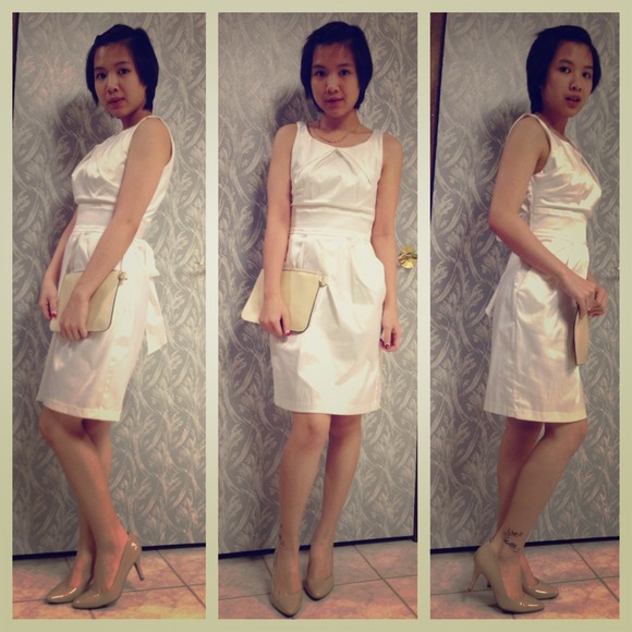 White dress