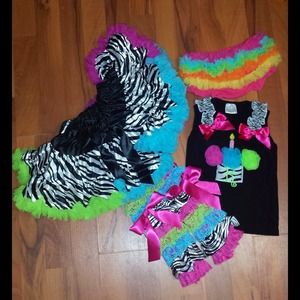 SOLD!!!! First Birthday Outfit