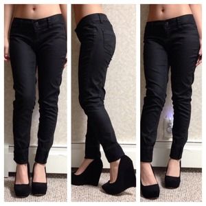 Black denim