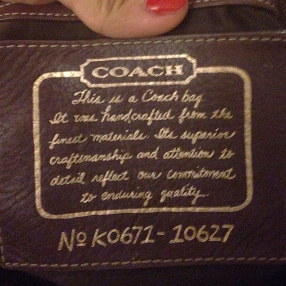 Coach handbag - Picture 3 of 3