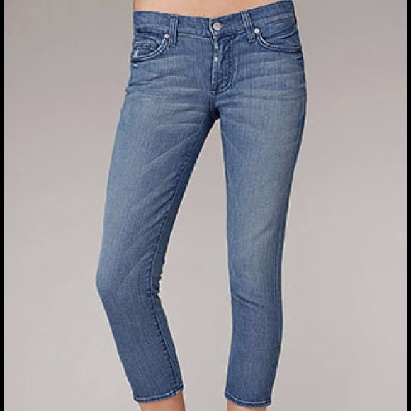 7Fam Roxanne Honolulu cropped jeans