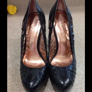 BCBG black heels