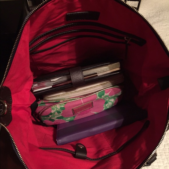 Dooney & Bourke Blue Suede - Picture 4 of 4